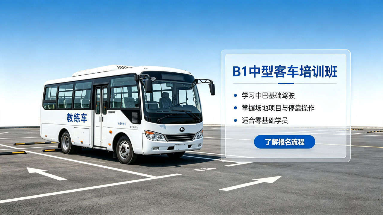 B1中型中巴客车
