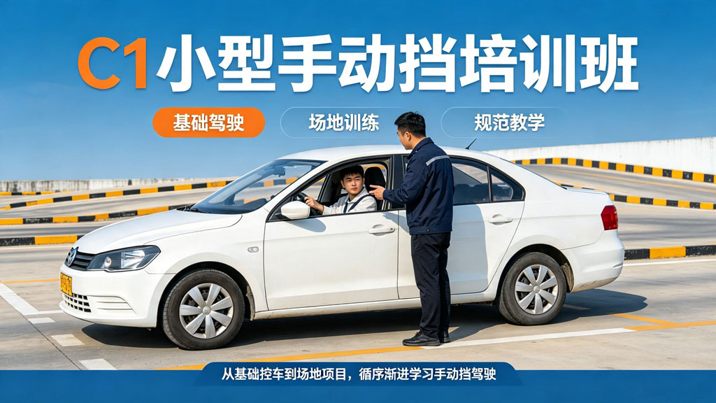 平度新东方驾校C1手动挡教学