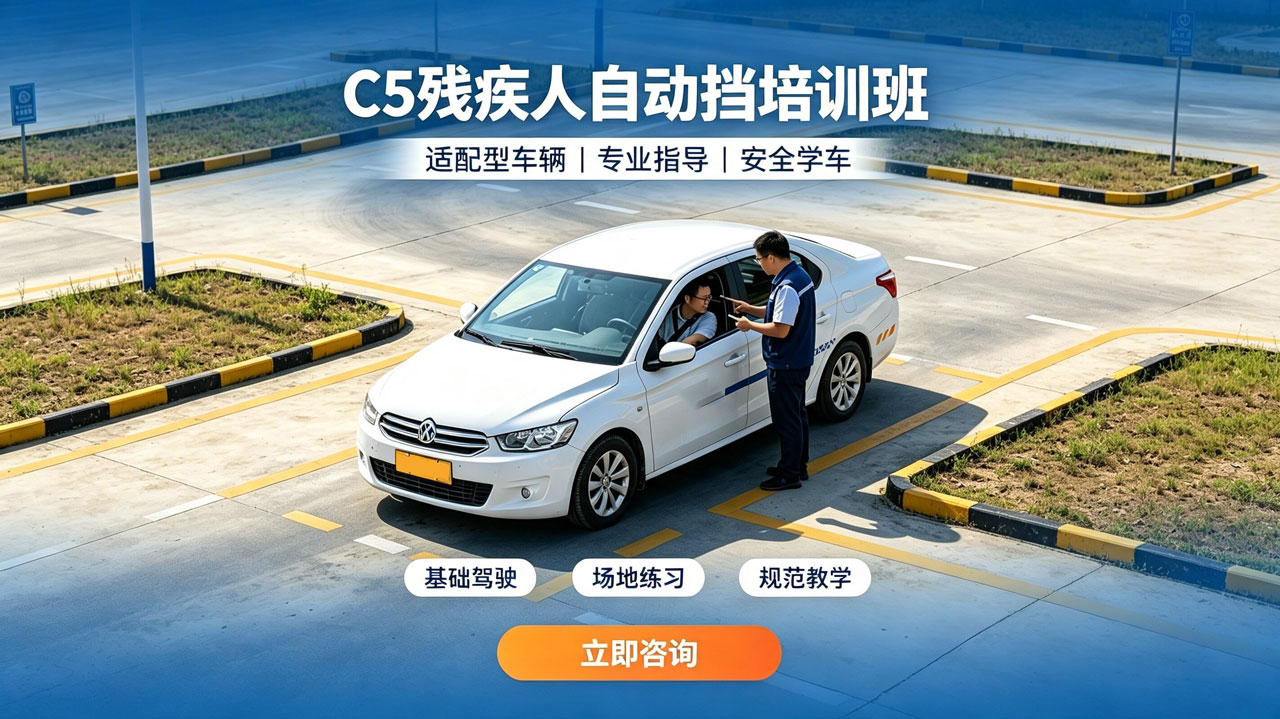 C5残疾人专用培训车